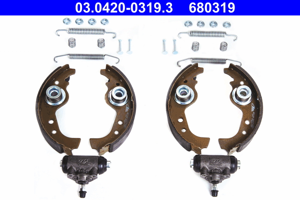 Brake Shoe Set - 03.0420-0319.3 ATE