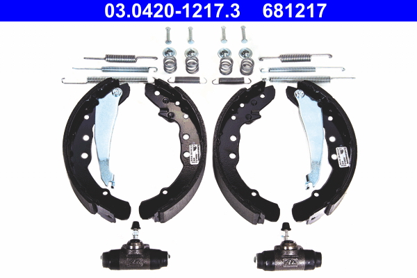 Kit ganasce freno - 03.0420-1217.3 ATE