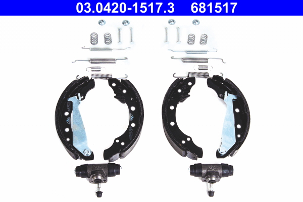 Brake Shoe Set - 03.0420-1517.3 ATE