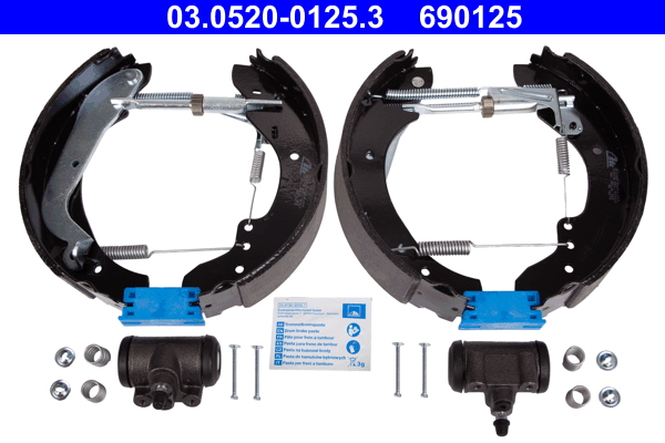 Brake Shoe Set - 03.0520-0125.3 ATE