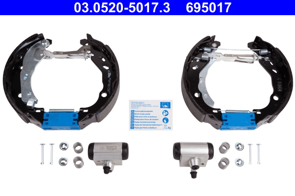 Brake Shoe Set - 03.0520-5017.3 ATE