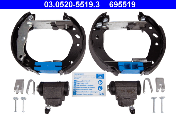 Kit ganasce freno - 03.0520-5519.3 ATE