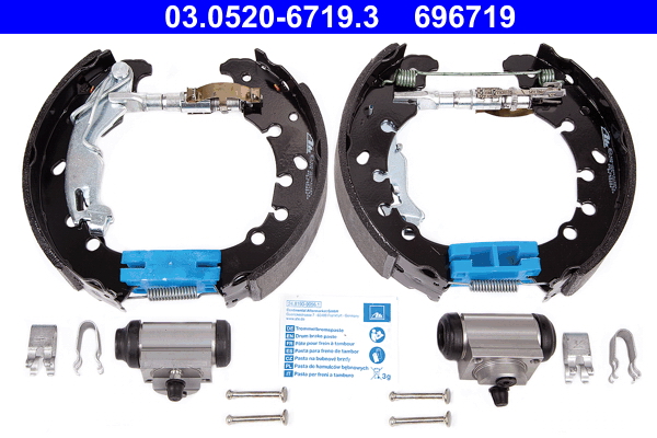 Brake Shoe Set - 03.0520-6719.3 ATE