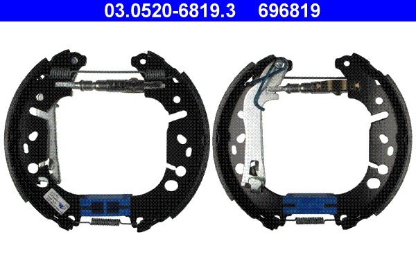 Brake Shoe Set - 03.0520-6819.3 ATE