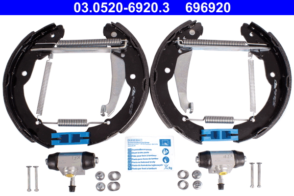 Kit ganasce freno - 03.0520-6920.3 ATE