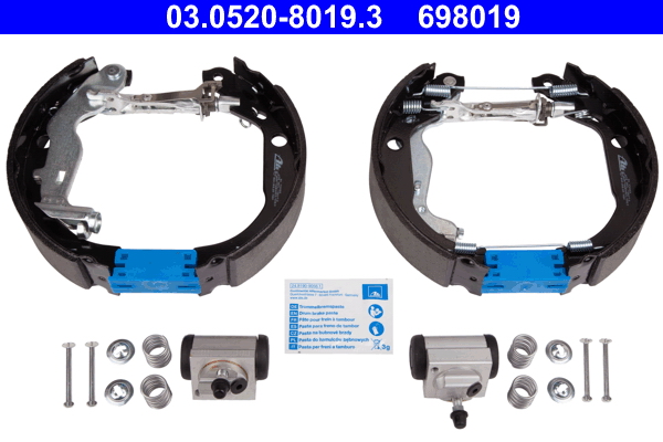 Brake Shoe Set - 03.0520-8019.3 ATE