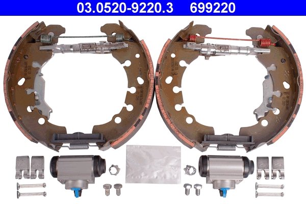 Brake Shoe Set - 03.0520-9220.3 ATE