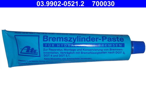 pasta, stabdžiai / sankabos hidraulikos dalys - 03.9902-0521.2 ATE