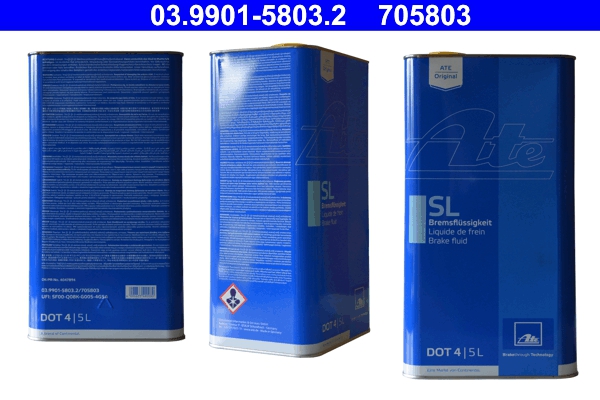Brake Fluid - 03.9901-5803.2 ATE