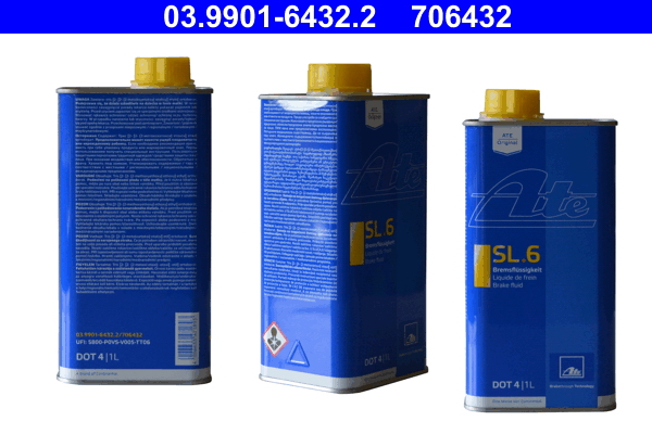 Brake Fluid - 03.9901-6432.2 ATE