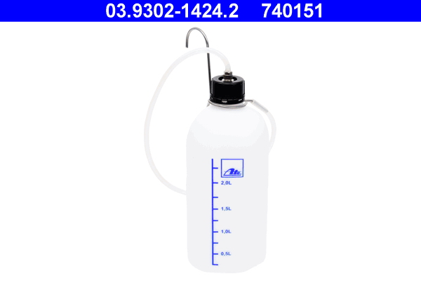 Collector Can, brake bleeding - 03.9302-1424.2 ATE