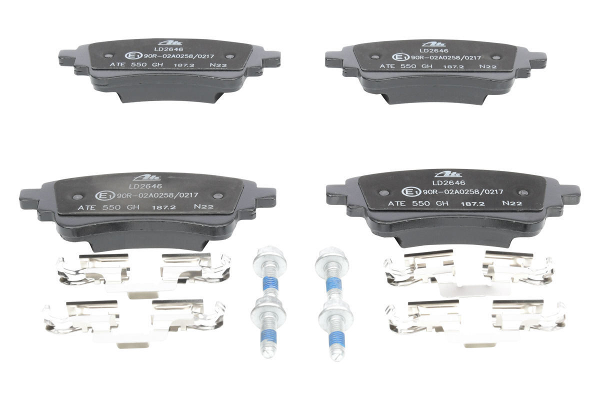 Brake Pad Set, disc brake - 13.0470-2646.2 ATE