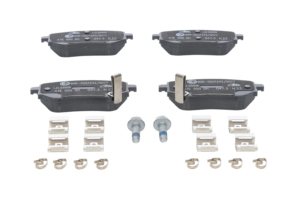 Brake Pad Set, disc brake - 13.0470-3888.2 ATE