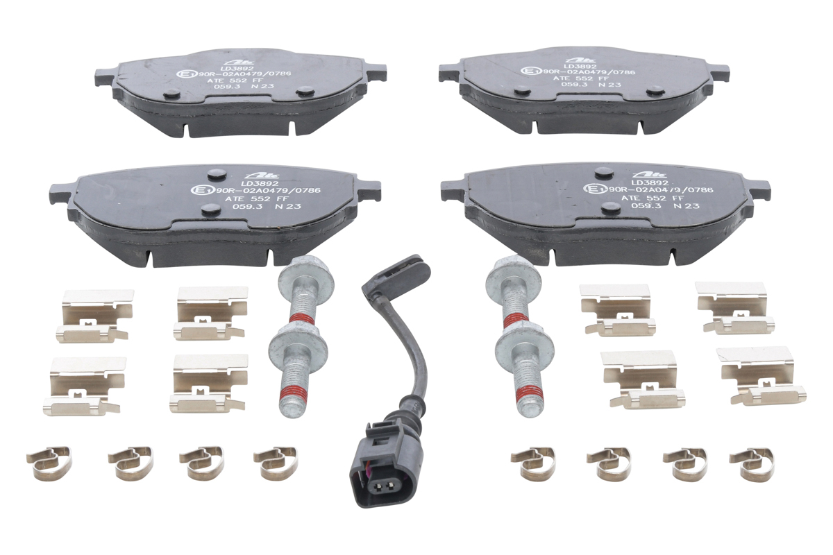 Brake Pad Set, disc brake - 13.0470-3892.2 ATE