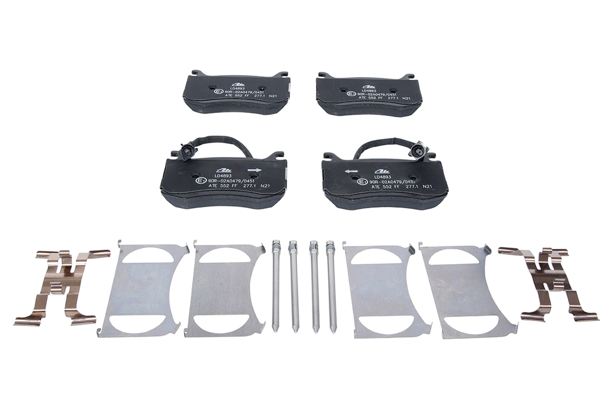 Brake Pad Set, disc brake - 13.0470-4893.2 ATE
