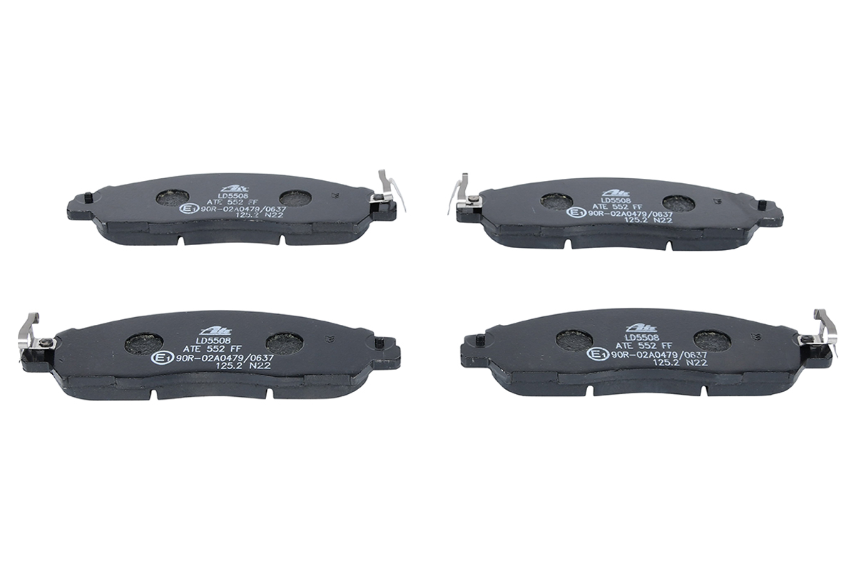 Brake Pad Set, disc brake - 13.0470-5508.2 ATE