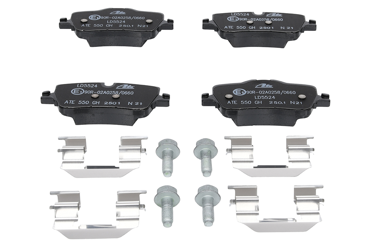 Brake Pad Set, disc brake - 13.0470-5524.2 ATE
