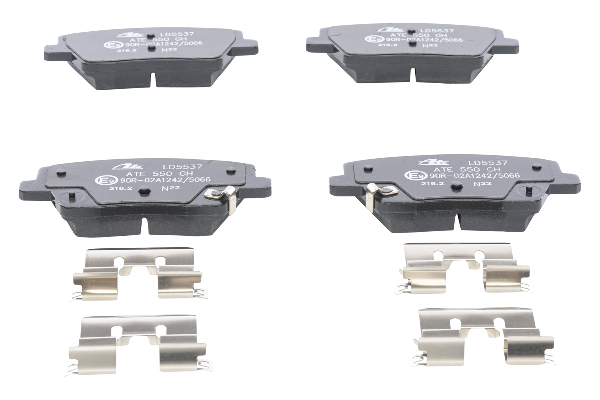 Brake Pad Set, disc brake - 13.0470-5537.2 ATE