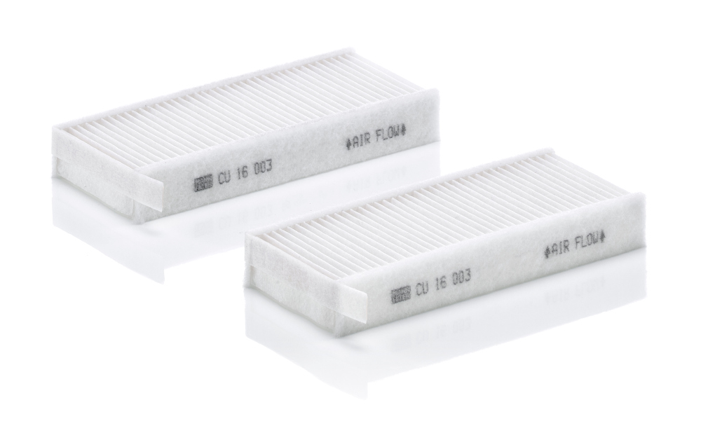 Filter, interior air - CU 16 003-2 MANN-FILTER