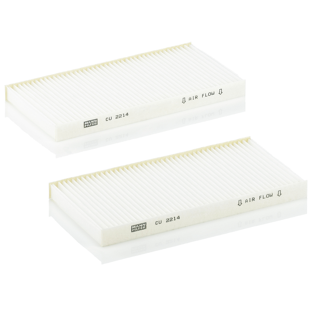 filtras, salono oras - CU 2214-2 MANN-FILTER