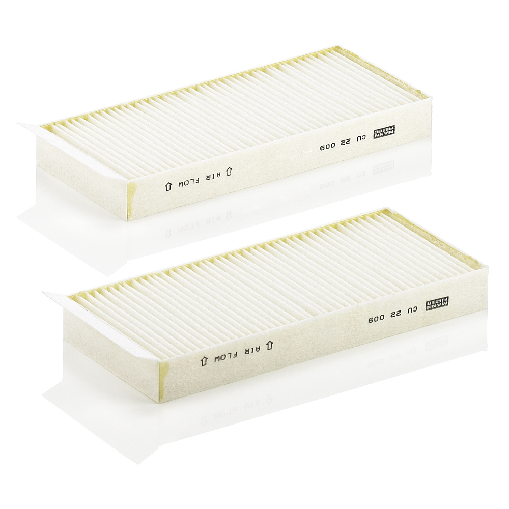 Filter, interior air - CU 22 009-2 MANN-FILTER