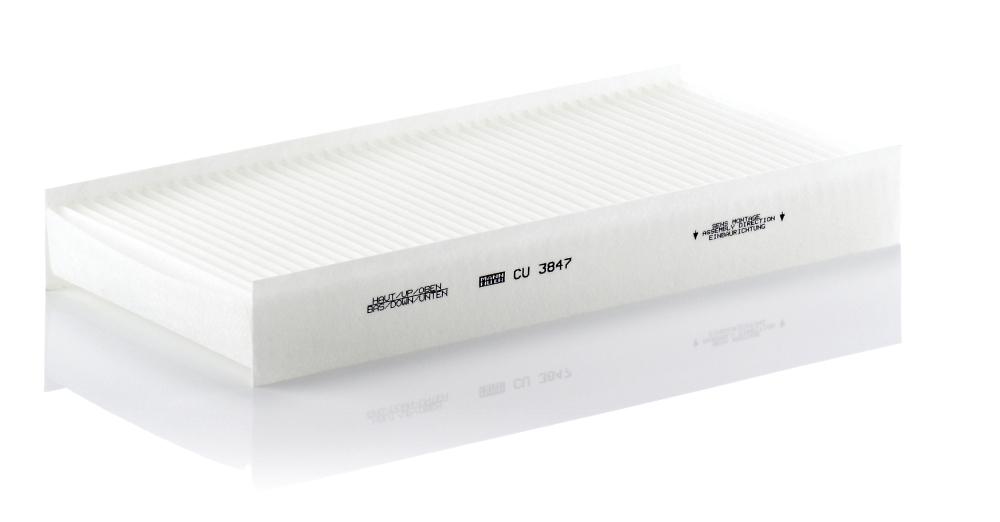 Filter, interior air - CU 3847 MANN-FILTER