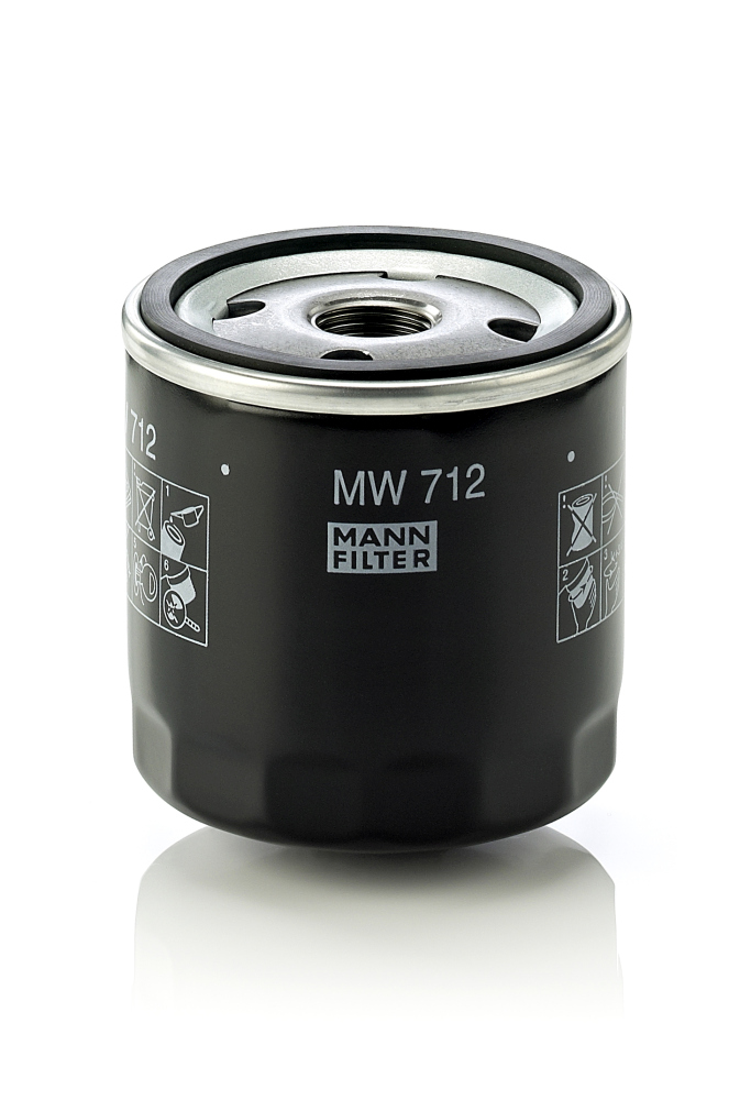 Oil Filter - MW 712 MANN-FILTER