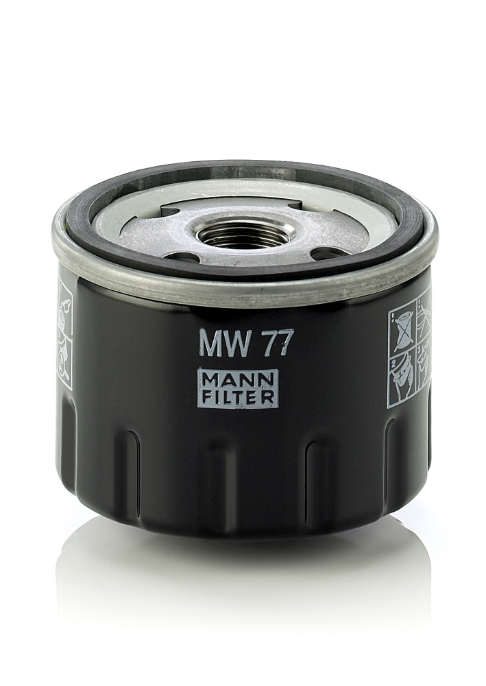 alyvos filtras - MW 77 MANN-FILTER