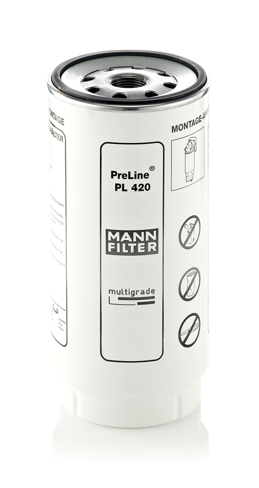 kuro filtras - PL 420 X MANN-FILTER