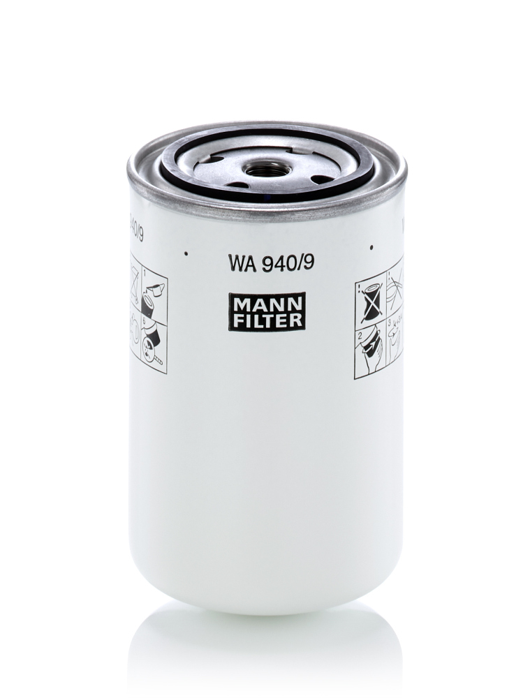 aušinimo skysčio filtras - WA 940/9 MANN-FILTER