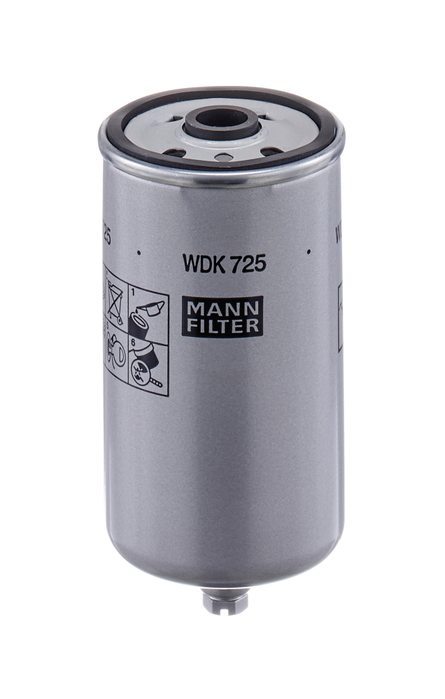 kuro filtras - WDK 725 MANN-FILTER