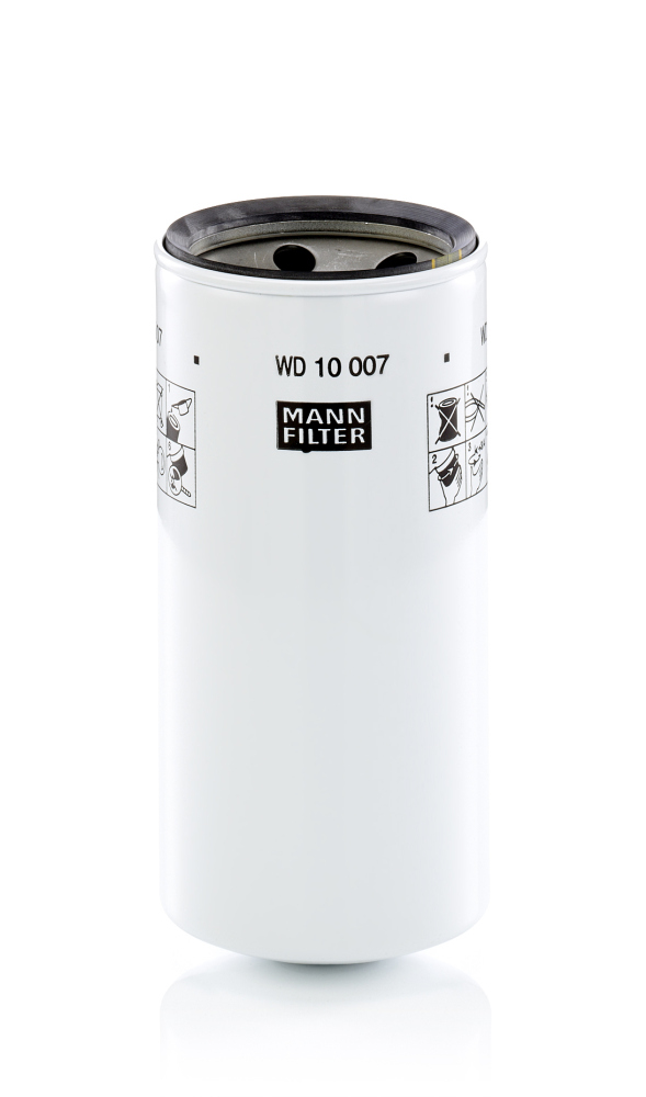 Filter, operating hydraulics - WD 10 007 MANN-FILTER