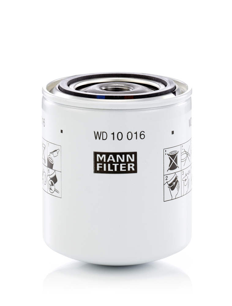 Filtro, Sistema idraulico di lavoro - WD 10 016 MANN-FILTER