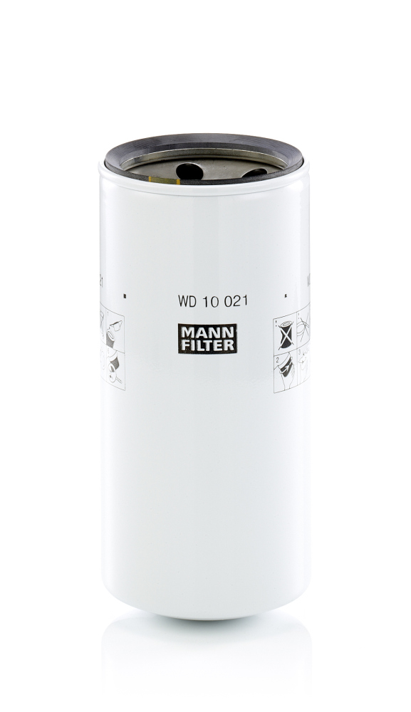 filtras, hidraulinė sistema - WD 10 021 MANN-FILTER