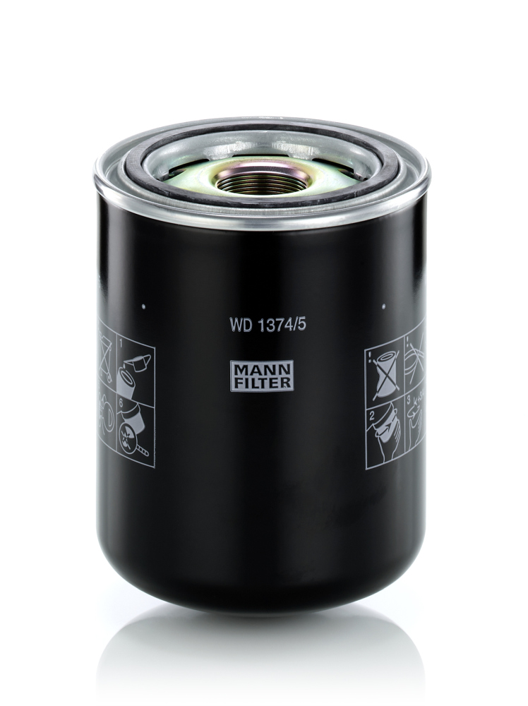 alyvos filtras - WD 1374/5 MANN-FILTER