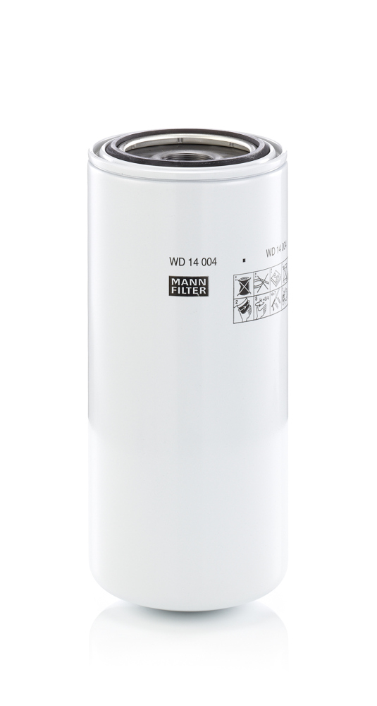filtras, hidraulinė sistema - WD 14 004 MANN-FILTER