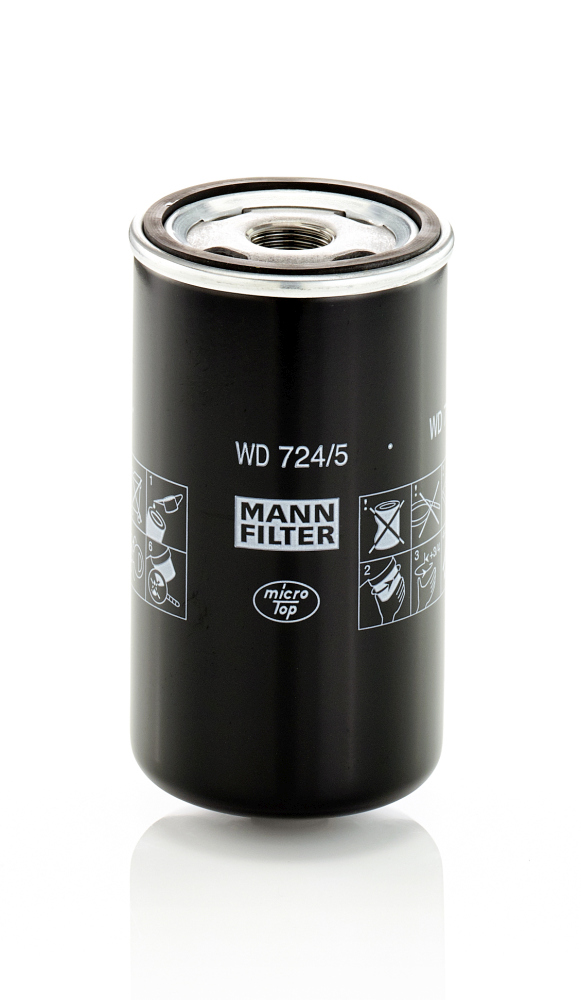 Hydraulic Filter, automatic transmission - WD 724/5 MANN-FILTER