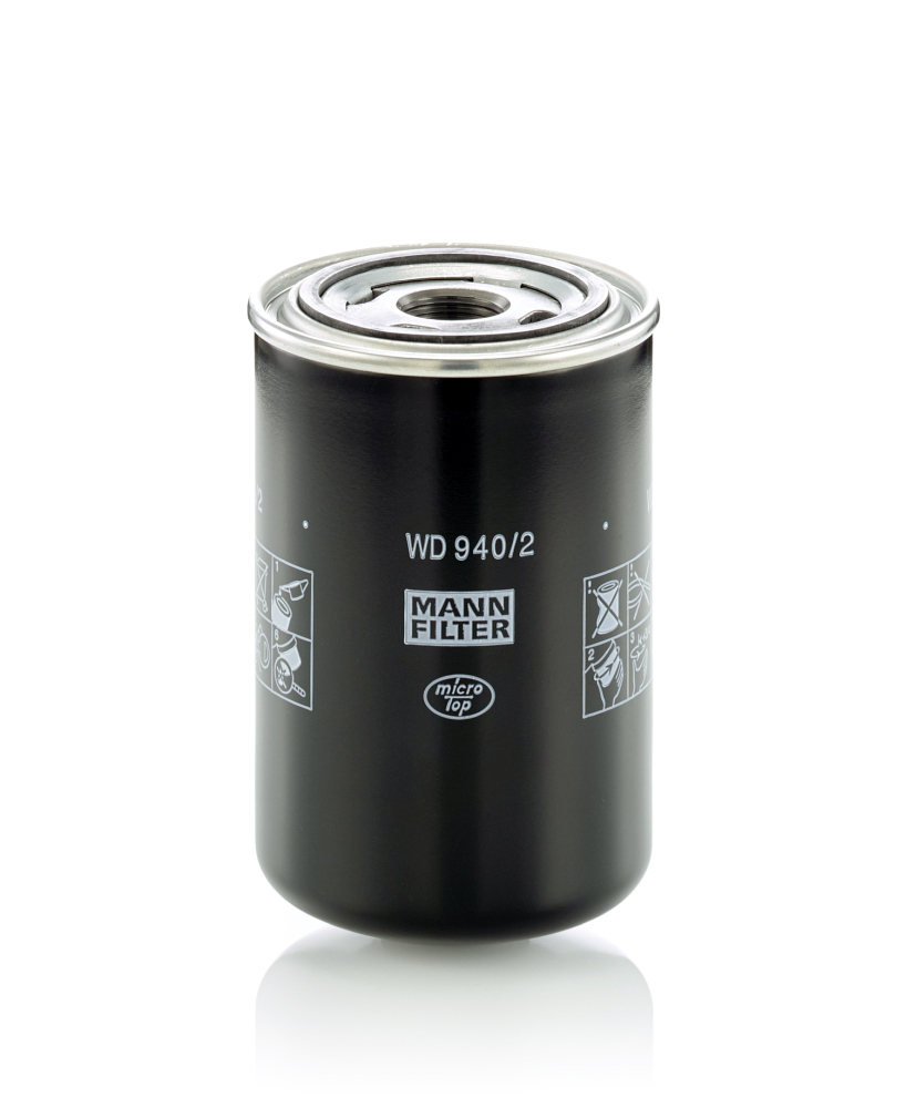 Oil Filter - WD 940/2 MANN-FILTER