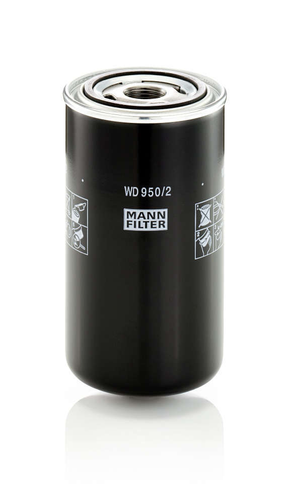 hidraulinis filtras, automatinė transmisija - WD 950/2 MANN-FILTER