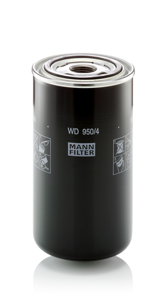 Filtro idraulico, Cambio automatico - WD 950/4 MANN-FILTER