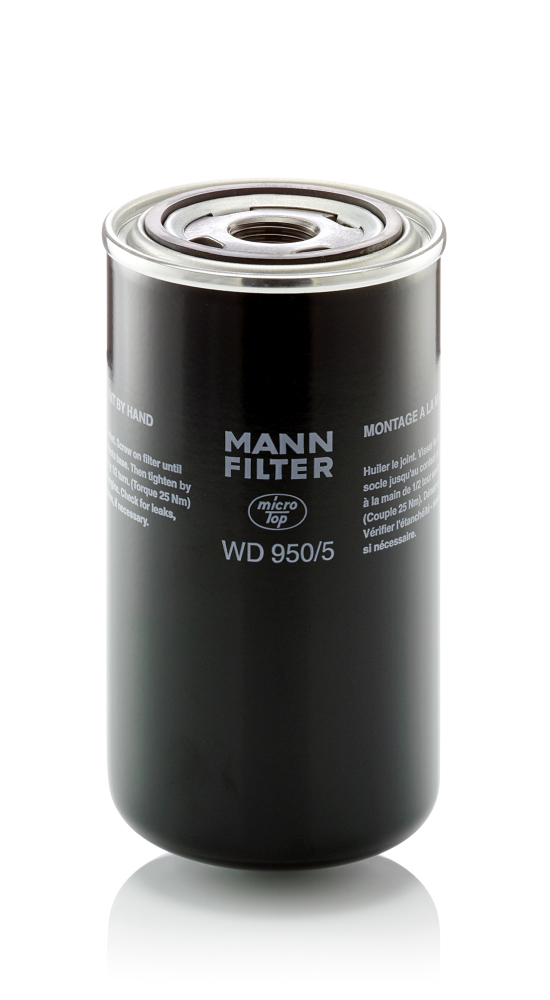 Filter, operating hydraulics - WD 950/5 MANN-FILTER