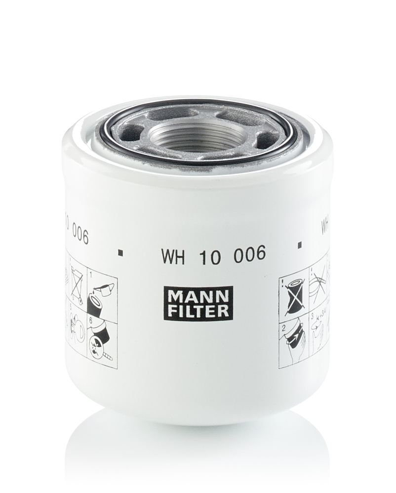 filtras, hidraulinė sistema - WH 10 006 MANN-FILTER