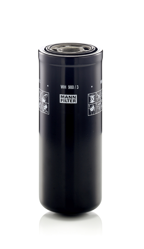 Oil Filter - WH 980/3 MANN-FILTER