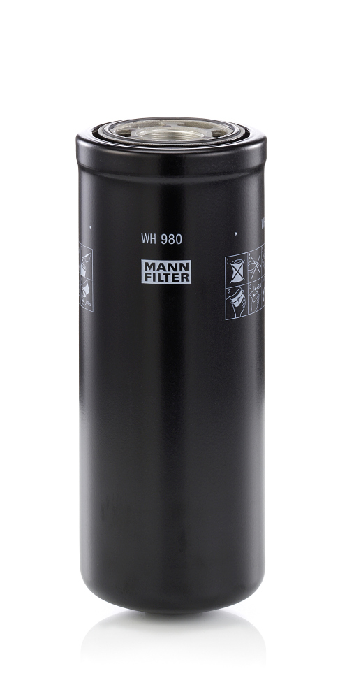 Hydraulic Filter, automatic transmission - WH 980 MANN-FILTER