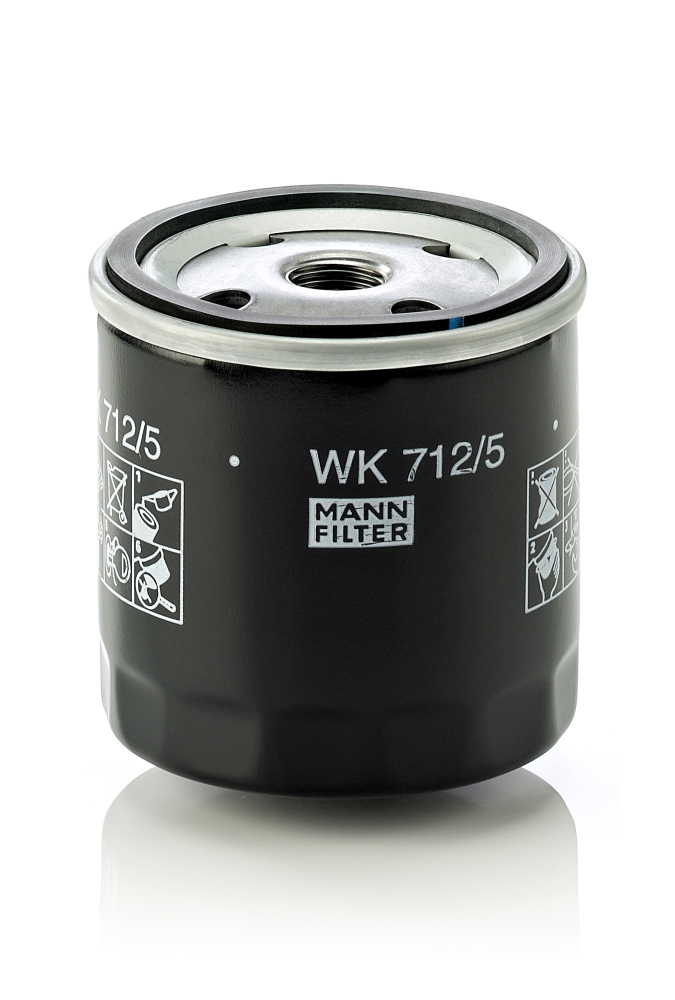 Fuel filter - WK 712/5 MANN-FILTER