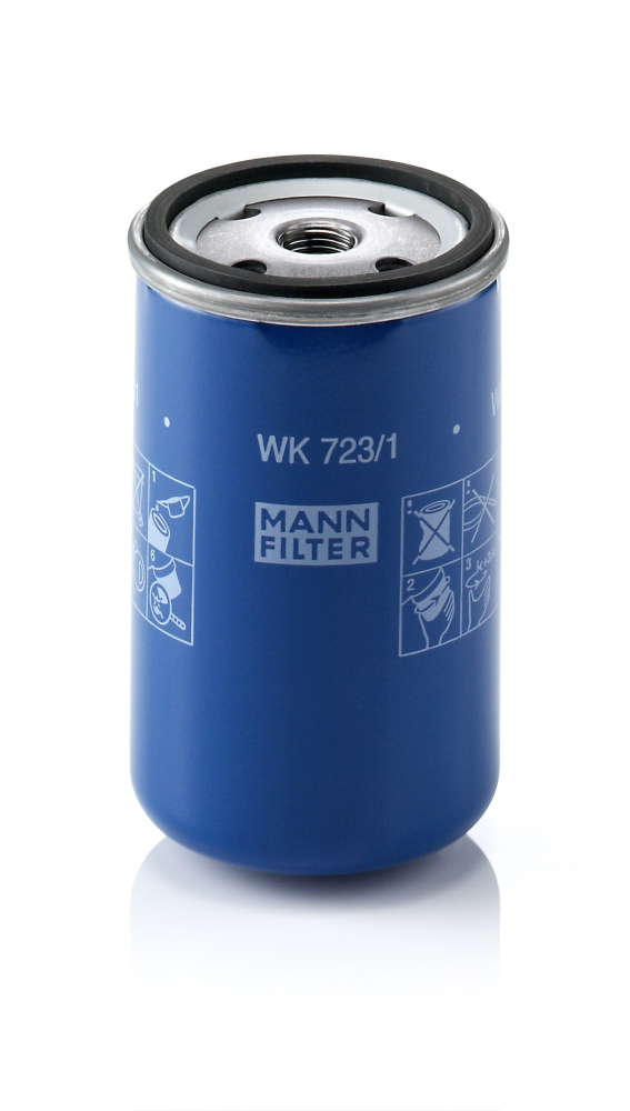 kuro filtras - WK 723/1 MANN-FILTER