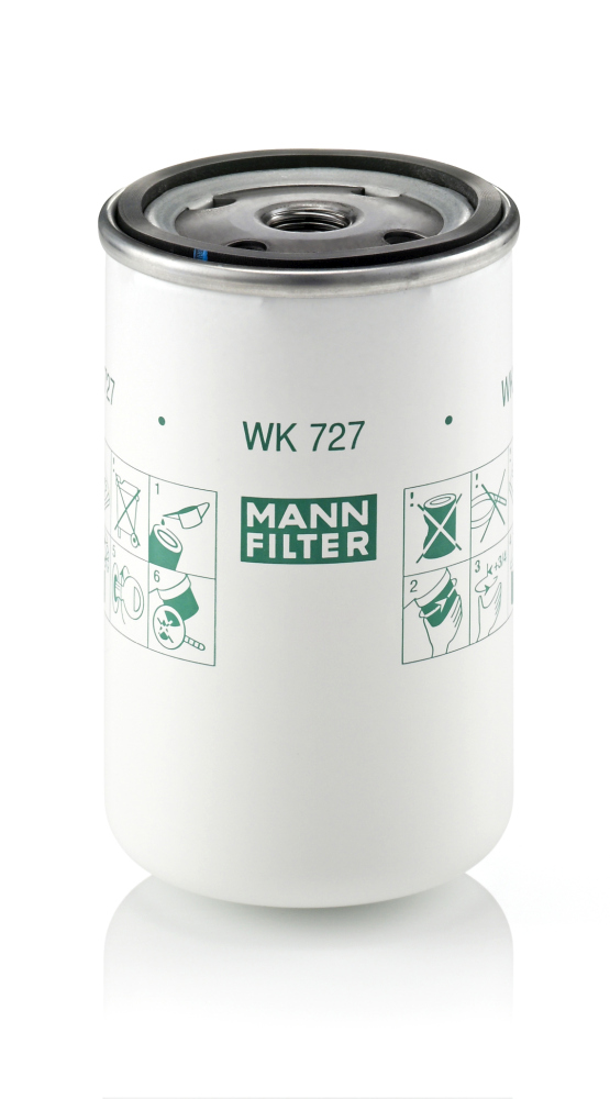 kuro filtras - WK 727 MANN-FILTER