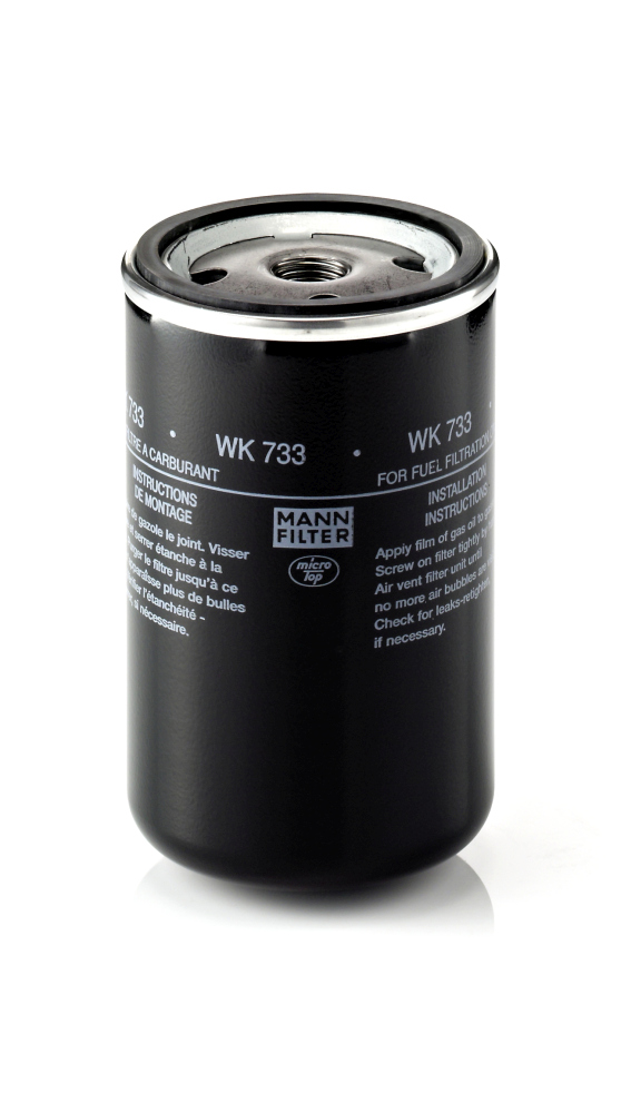 kuro filtras - WK 733 MANN-FILTER