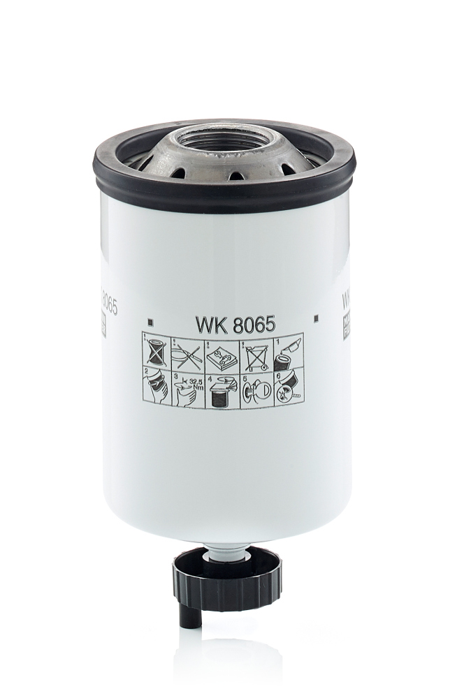kuro filtras - WK 8065 MANN-FILTER