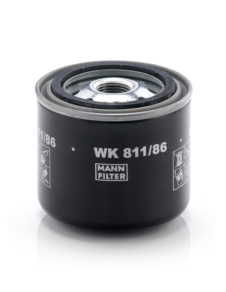 kuro filtras - WK 811/86 MANN-FILTER